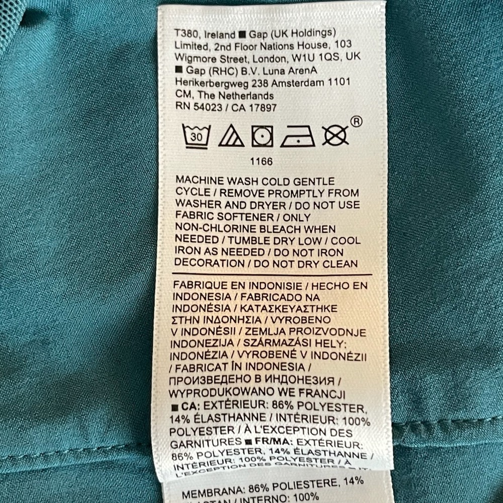 Athleta Women's Blue Lined Stretch Mesh Racer 4" Workout Running Shorts Size XS - Picture 7 of 7